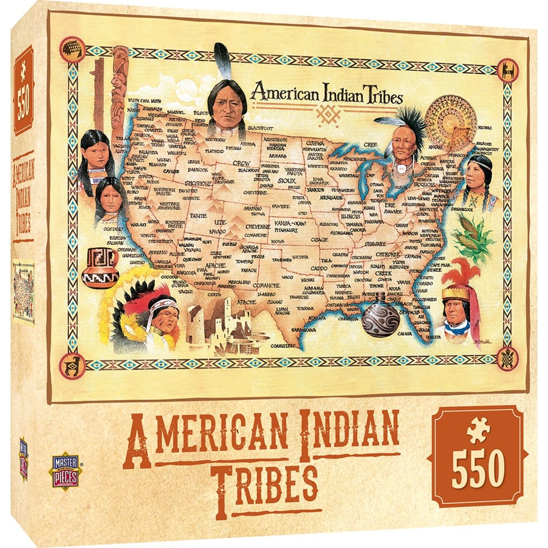 Puzzle Tribal Spirit: Americké indiánské kmeny