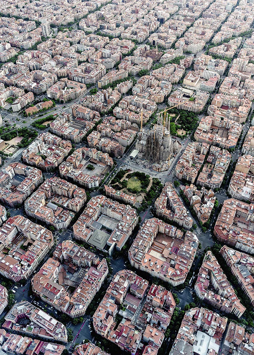 Ravensburger Barcelona desde arriba 1000 Pieza Rompecabezas 