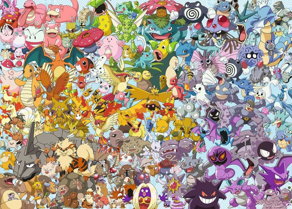 Puzzle Défiez les Pokémon