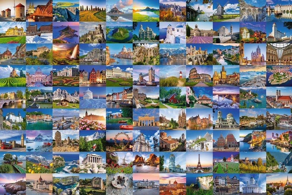 Puzzle 99 Views of Europe