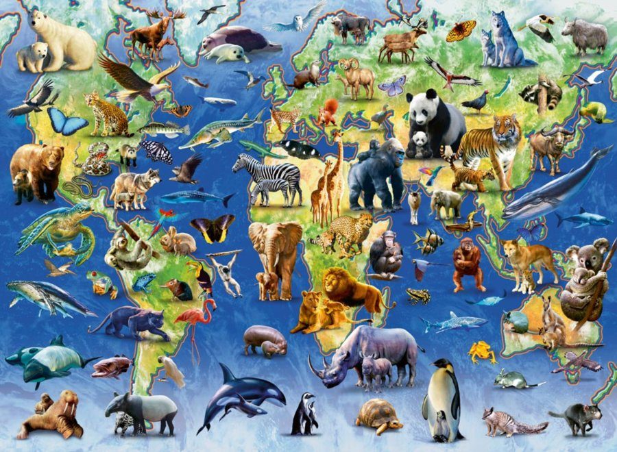 Puzzle Endangered animals