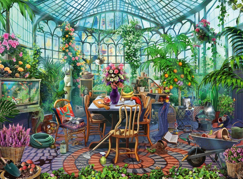 Puzzle In the Greenhouse