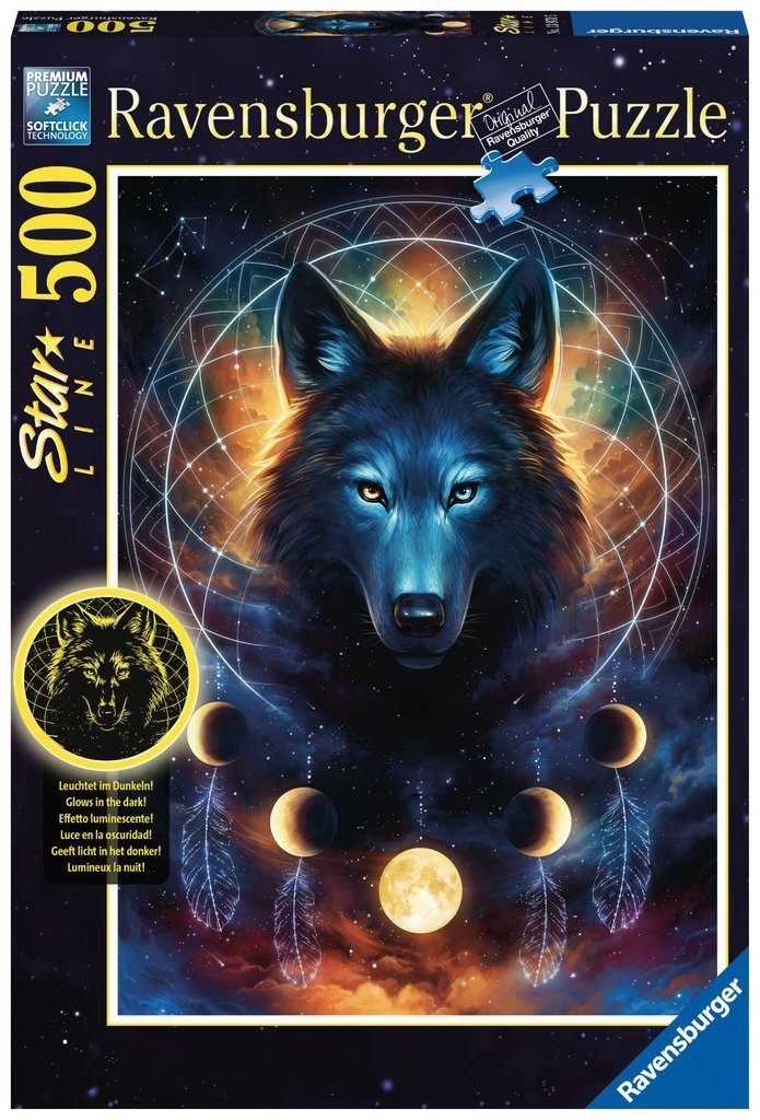 Puzzle Lunární vlk