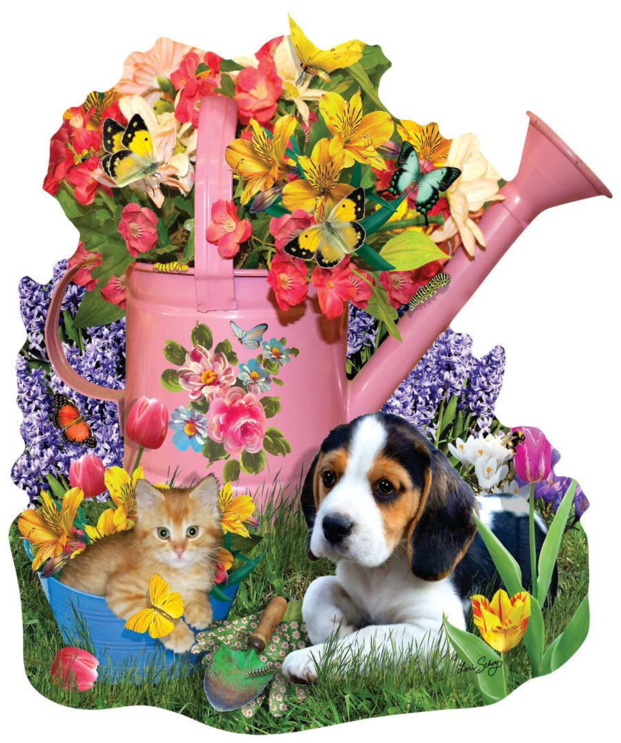 Puzzle Spring Watering Can