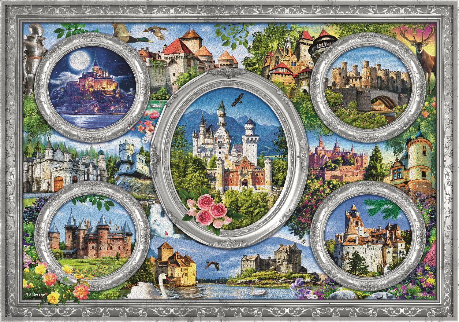 Puzzle Castelos do mundo
