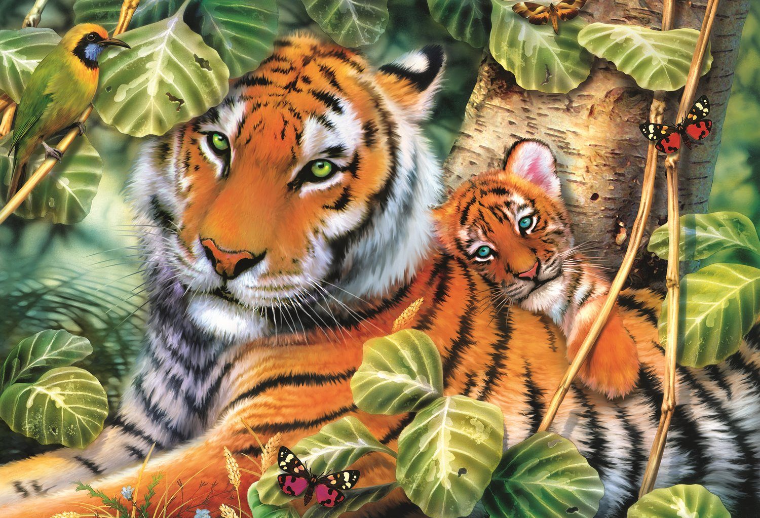 Puzzle Two Tigers