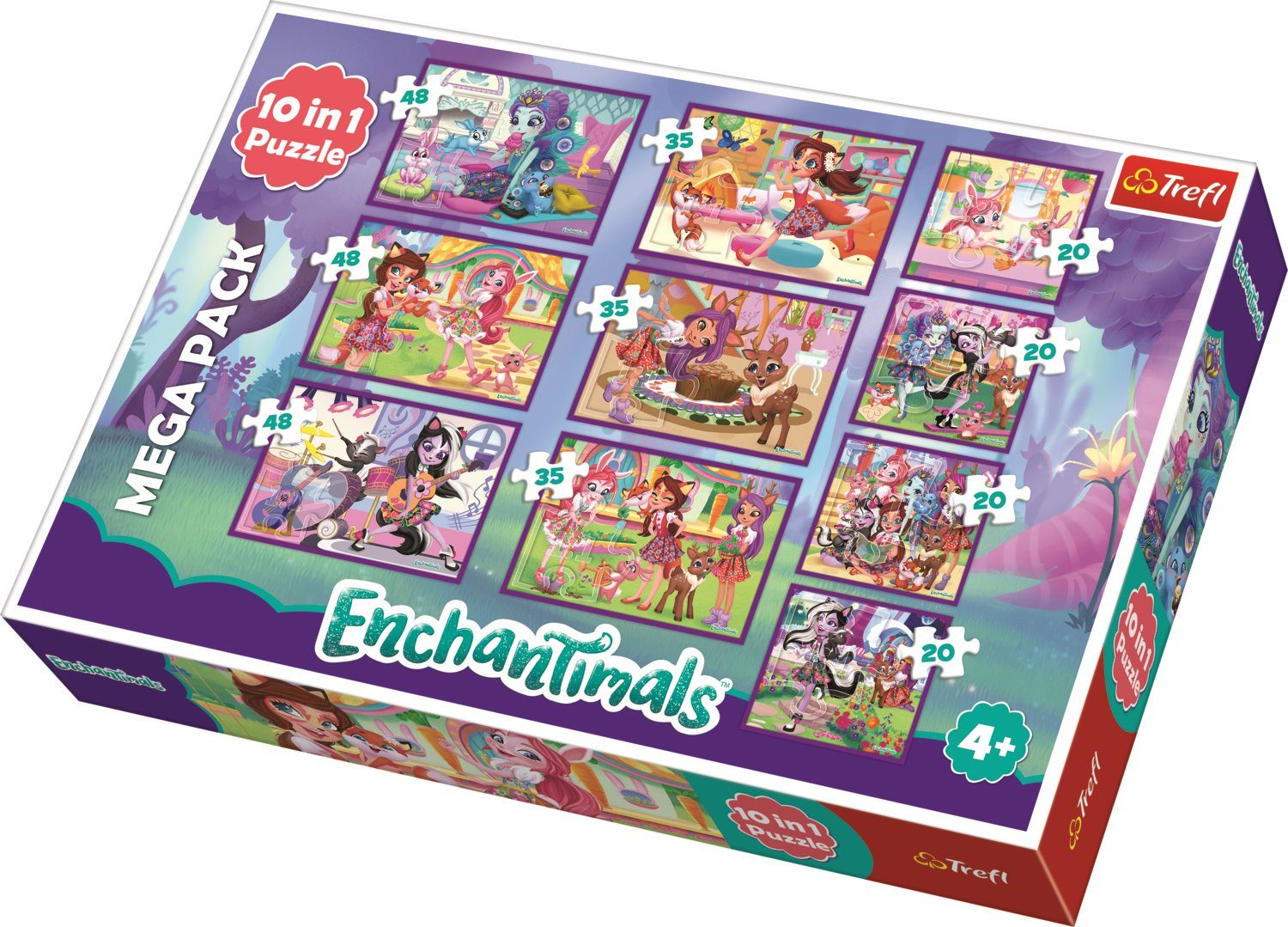 Puzzle Enchantimals 10v1