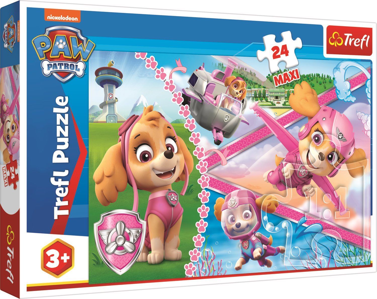 Puzzle Patrulla Canina: Heroic Sky 24 maxi
