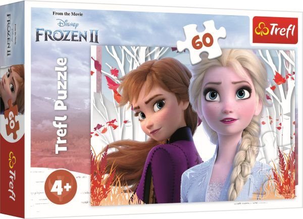 Puzzle Frozen 2: Den magiske verden af Anna og Elsa