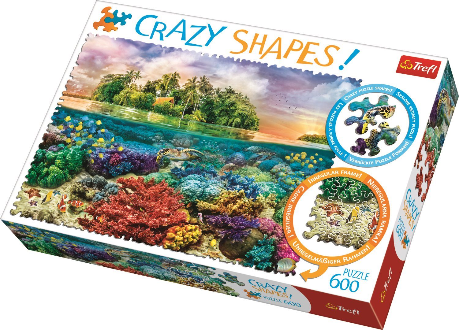 Puzzle Crazy Shapes Puzzle Insula tropicala