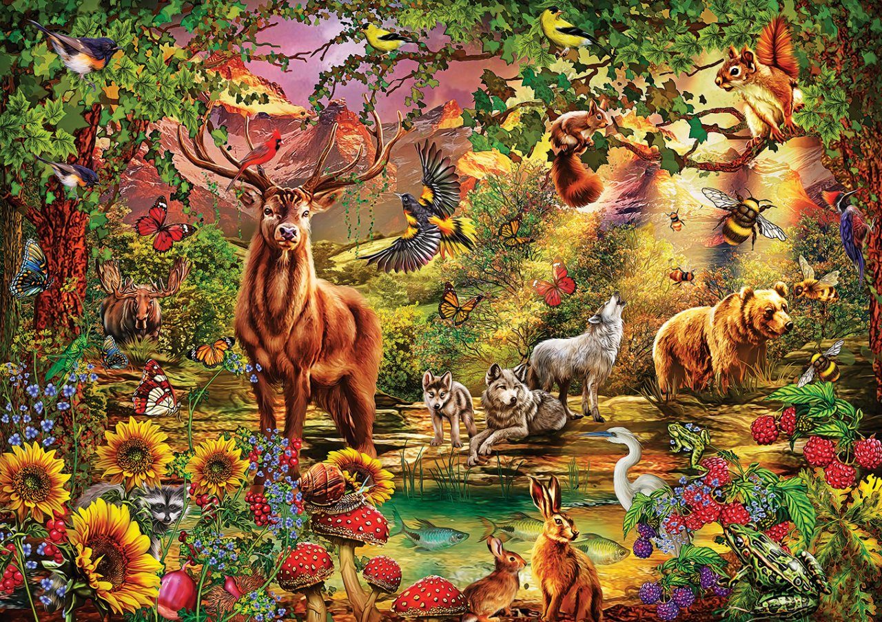 Puzzle Marchetti: Enchanted Forest