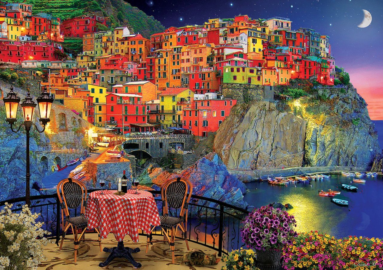 Puzzle Cinque Terre, Itálie