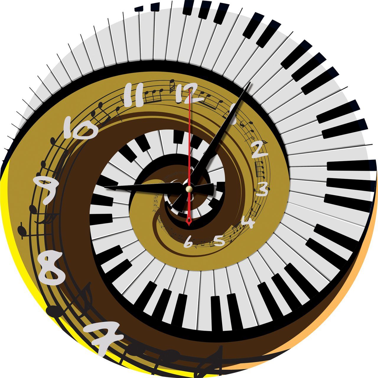 Puzzle Rhythm of Time Clock
