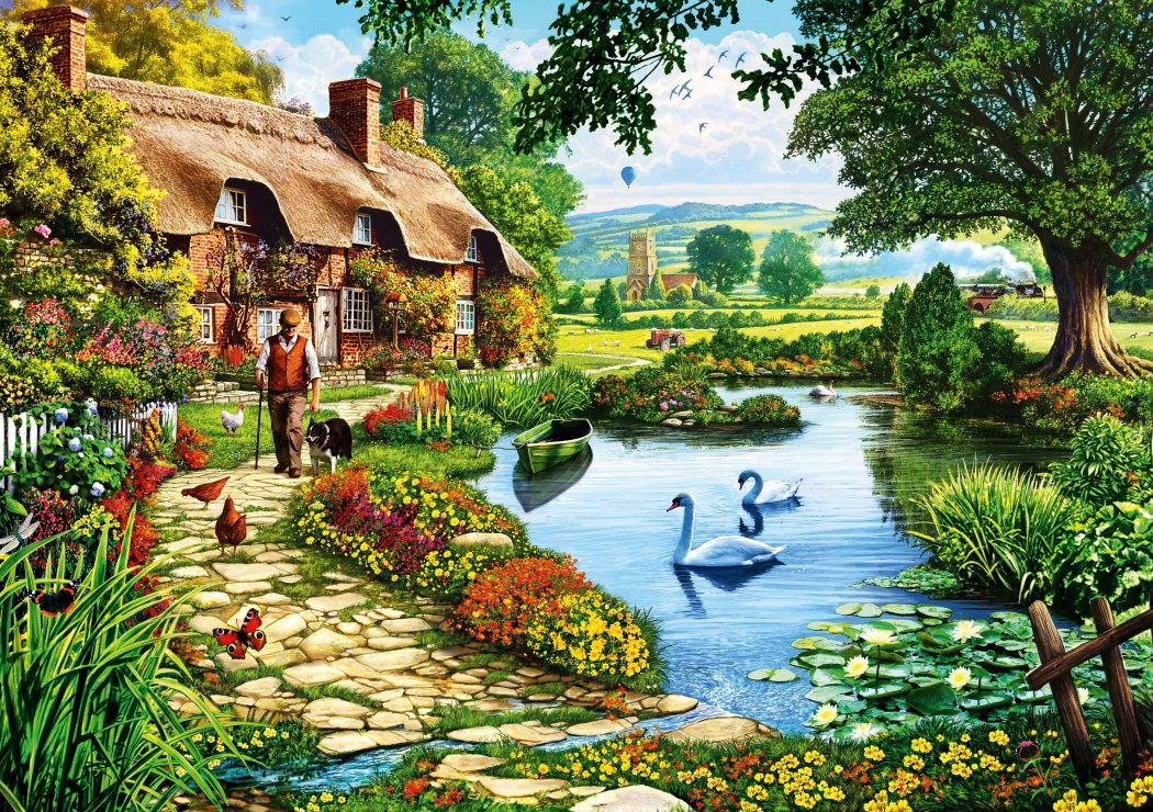 Puzzle Cottage by the Lake II