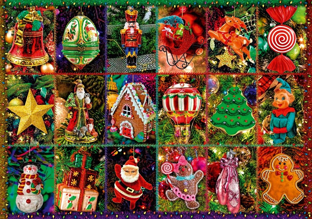 Puzzle Festive Ornaments