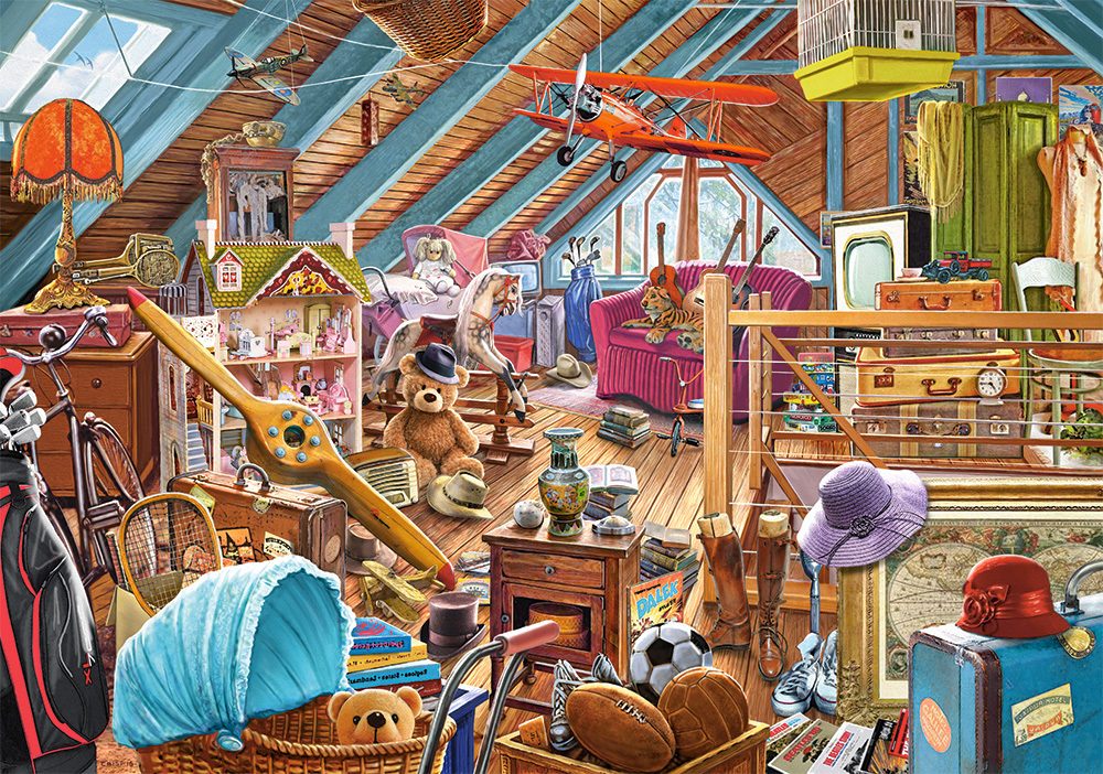 Puzzle The Cluttered Attic