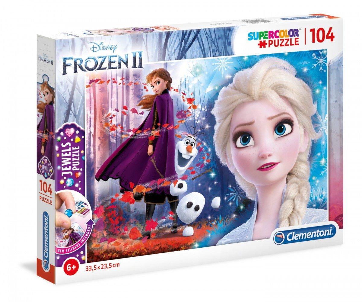 Puzzle Frozen - glitter