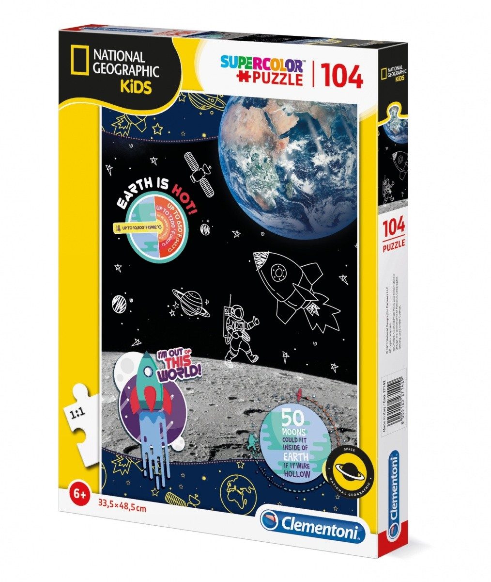 Puzzle National Kids Space Explorer 104 Stück