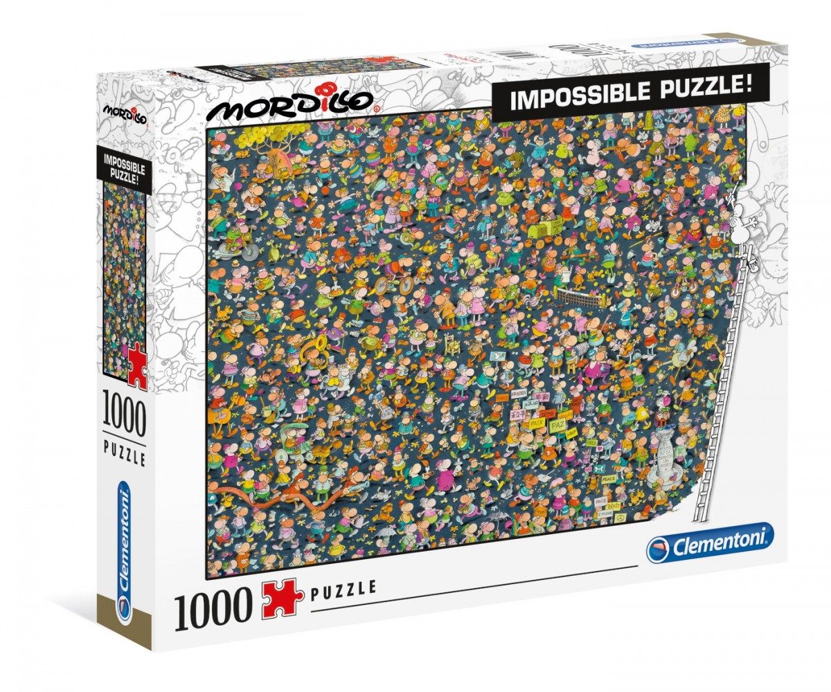 Puzzle Impossible Mordillo