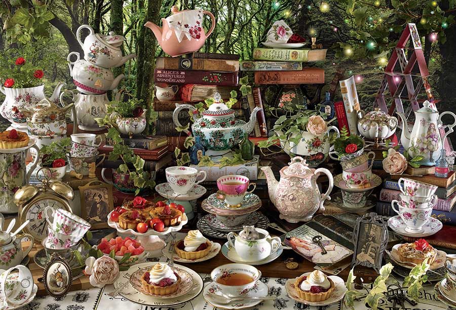 Puzzle Mad Hatters Tea Party