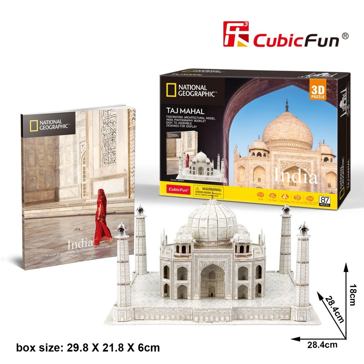 Puzzle Taj Mahal National Geographic 3D