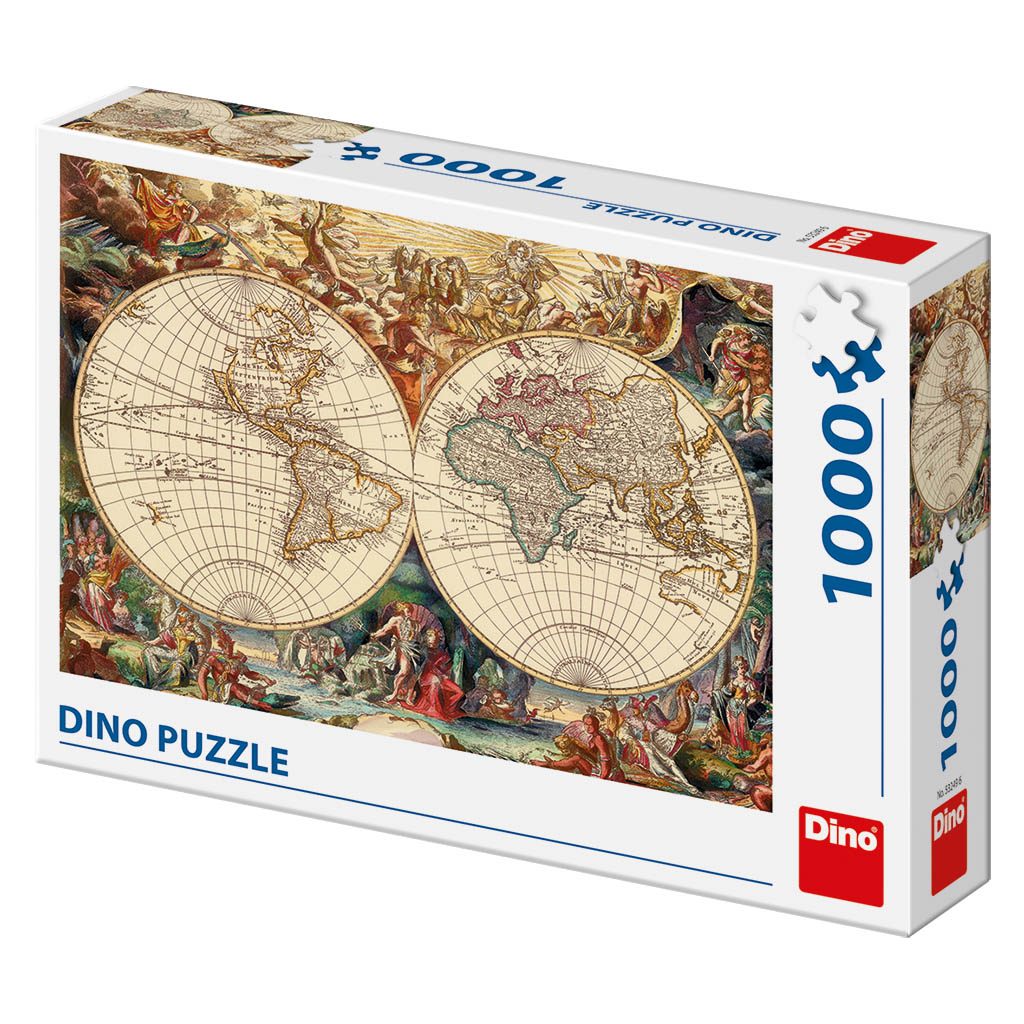Puzzle Antique world map II