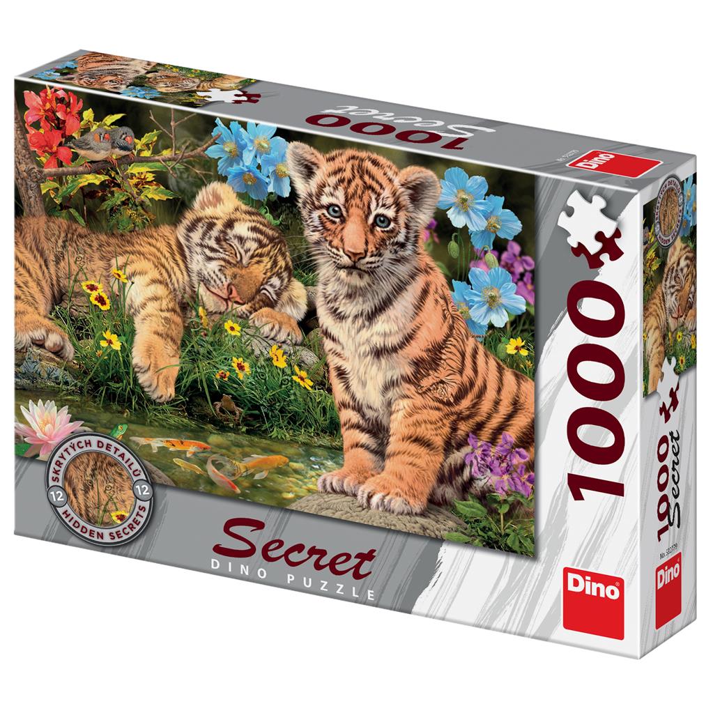 Puzzle SECRET COLLECTION: Tigríky