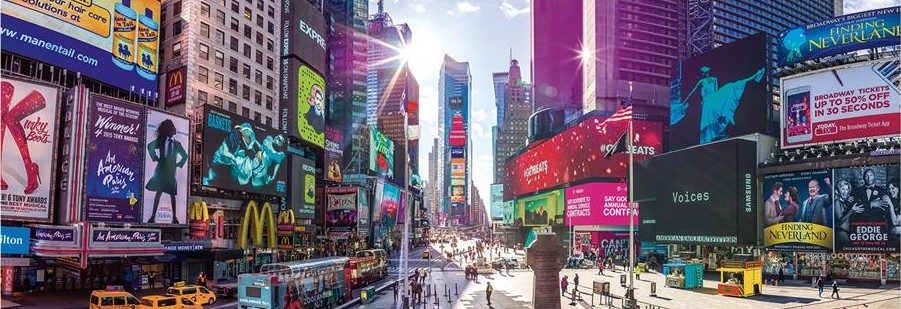 Puzzle Times Square, Nowy Jork VI