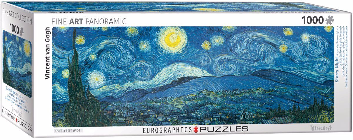 Puzzle Gogh: Starry night over the Rhone