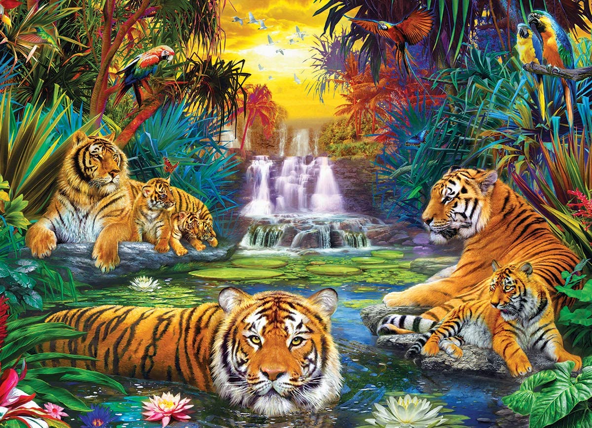 Puzzle Tigers Eden XL