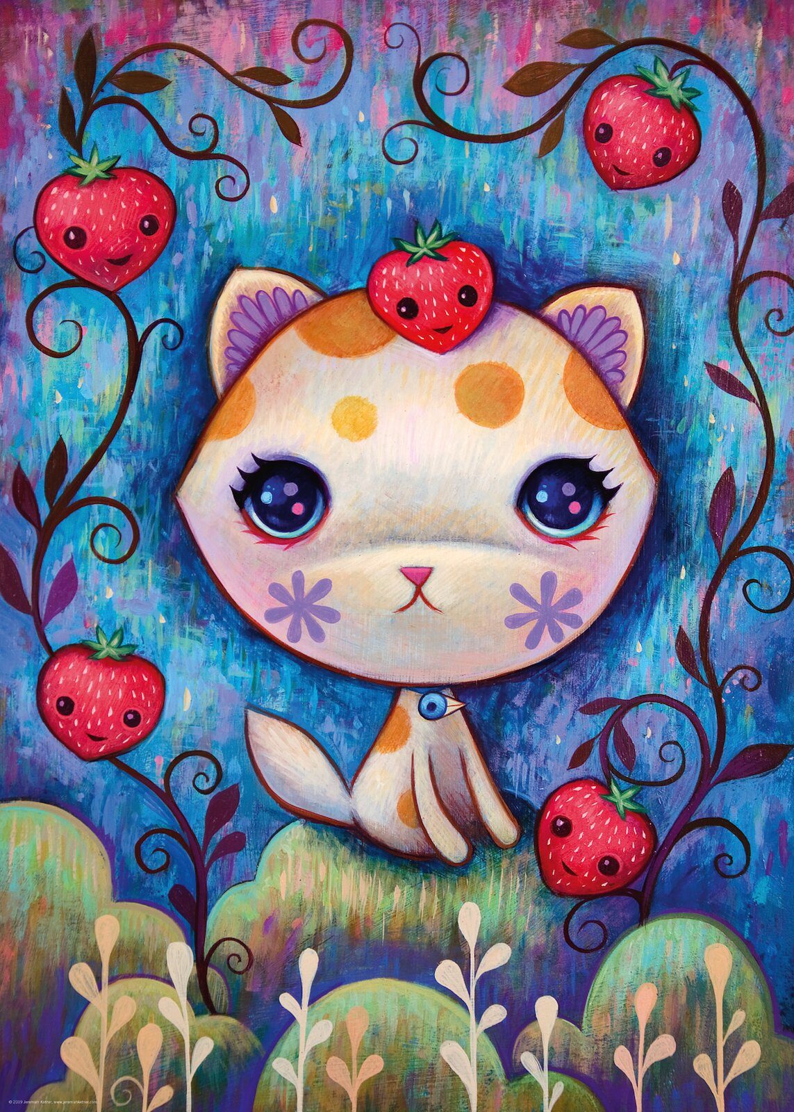 Puzzle Jeremiah Ketner: Strawberry kitten