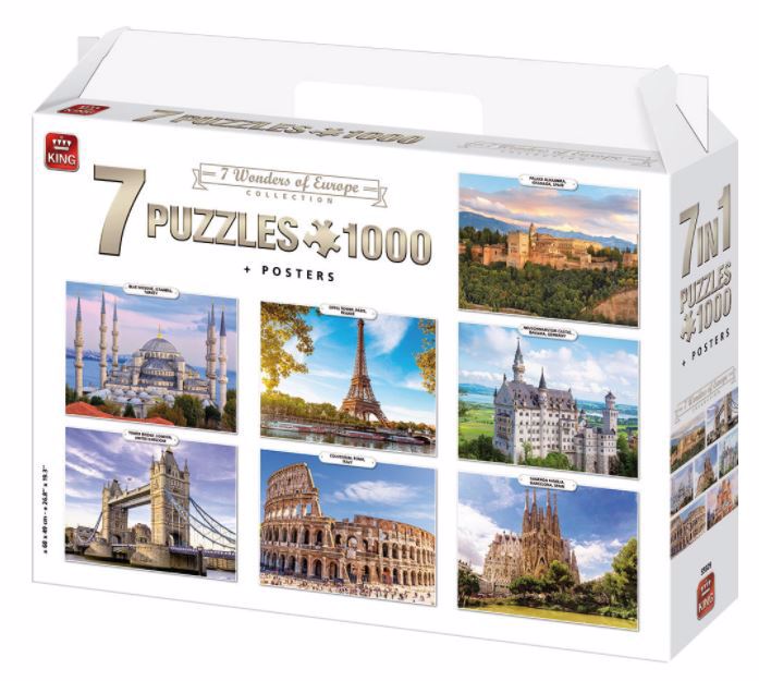 Puzzle 7 Wonders of Europe
