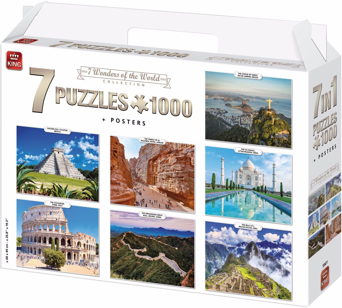 Puzzle 7 divů světa