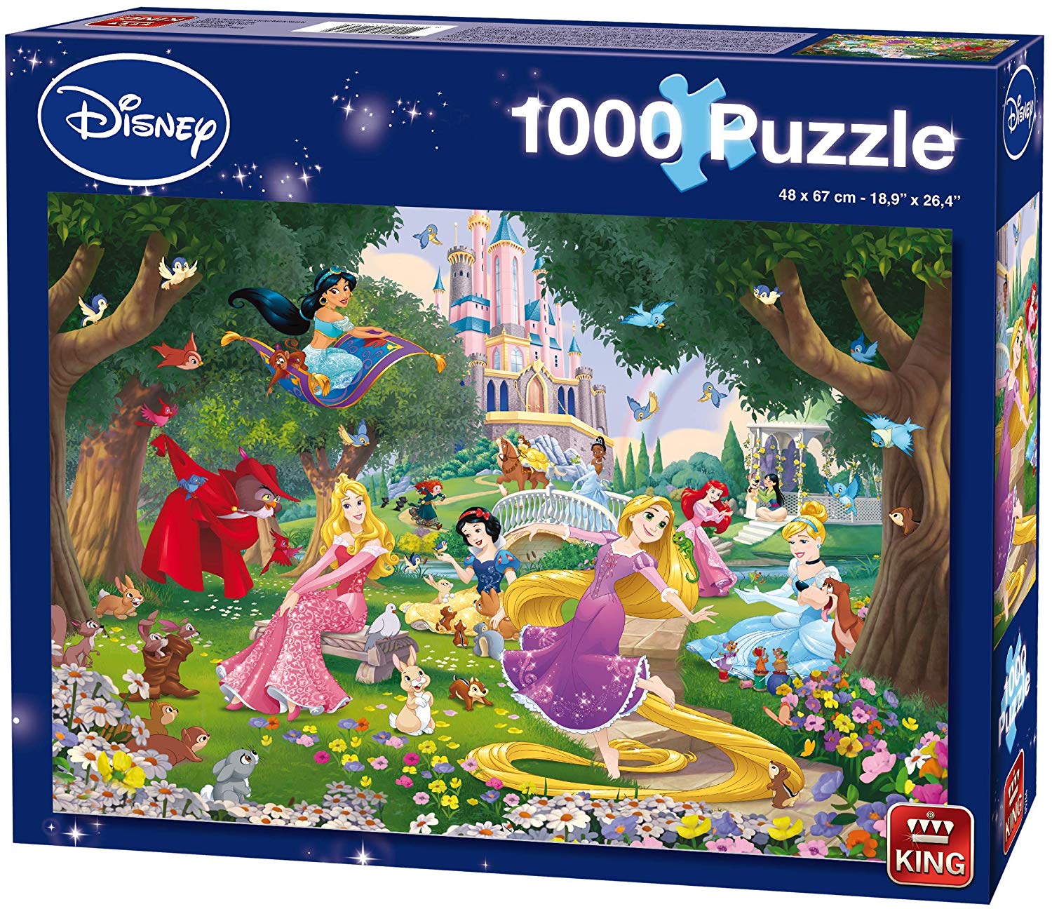 paars Schrijfmachine Kansen Puzzle Disney Princess, 1 000 pieces | Puzzle-USA.com