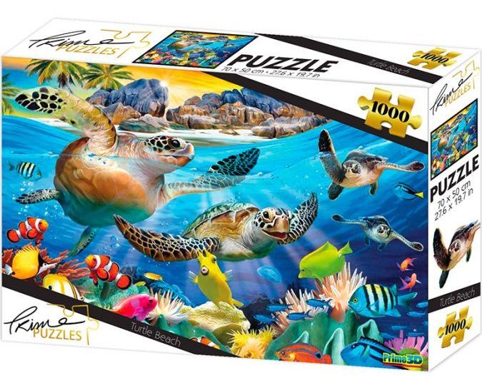 Puzzle Turtle Beach 3D