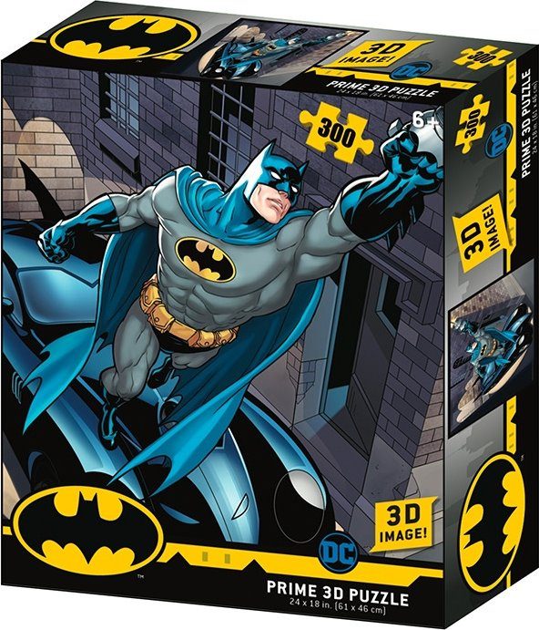 Puzzle 3D efekt: Batman: Batmobile