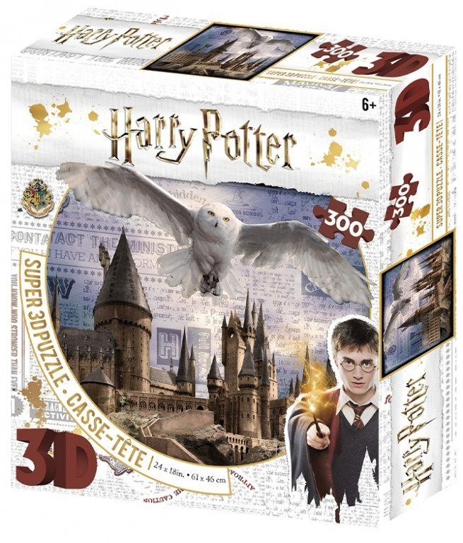 Puzzle Harry Potter: Bradavická škola čarov a kúziel 3D