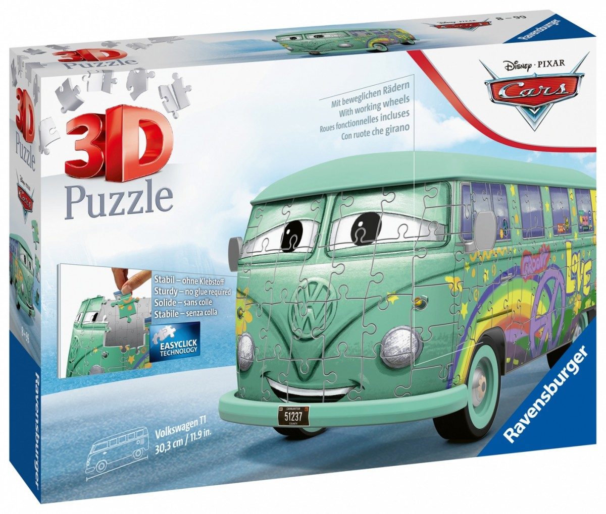 Puzzle VW Bus T1 Cars