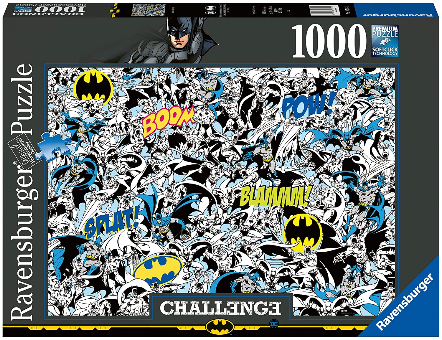 Puzzle Kolekcia Challenge: Batman