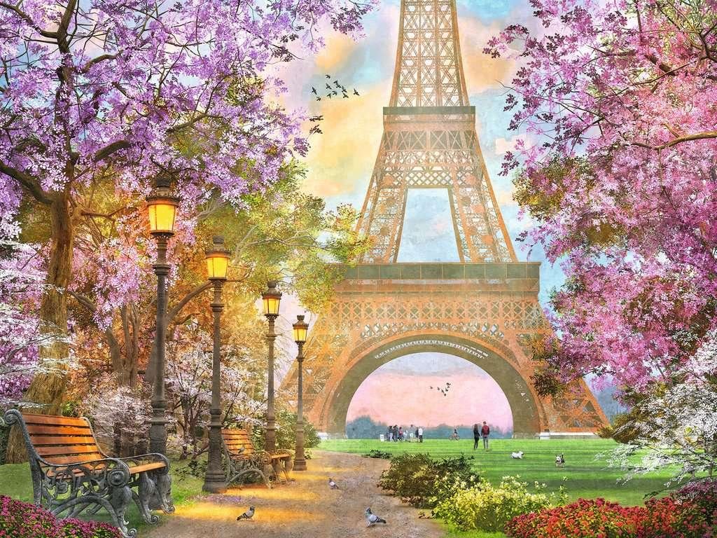 Puzzle Dominic Davison: Parížska romantika