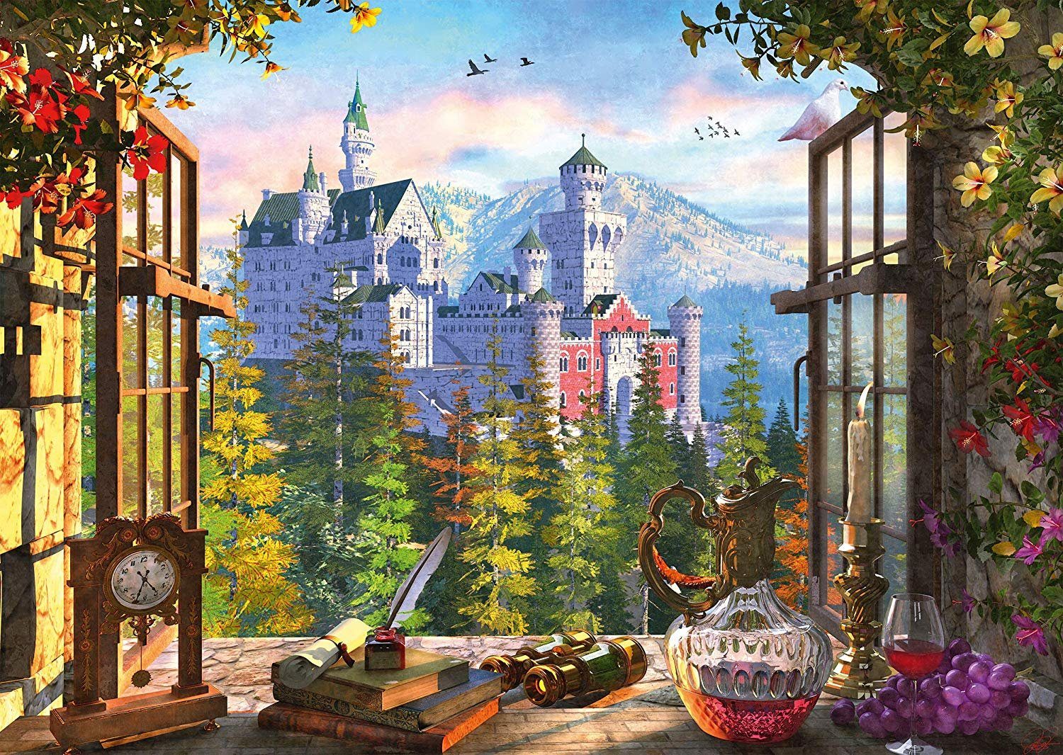 Puzzle Davison: View of the Fairytale Castle