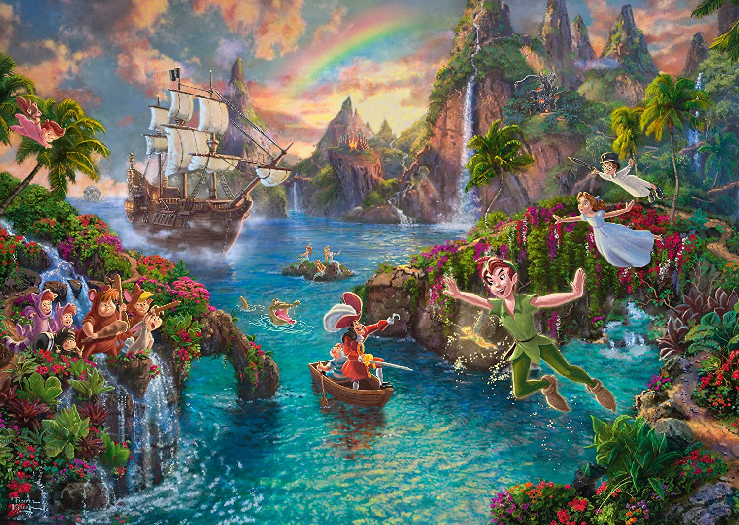 Puzzle Kinkade: Peter Pan