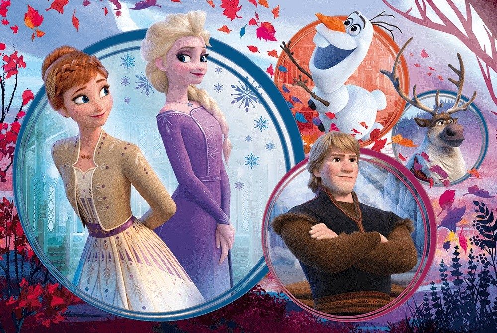 Puzzle Frozen: Dobrodružstvo sestier