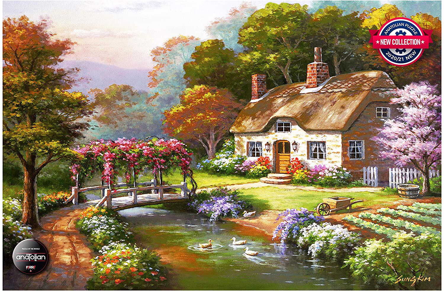 Puzzle Rose Cottage 3000