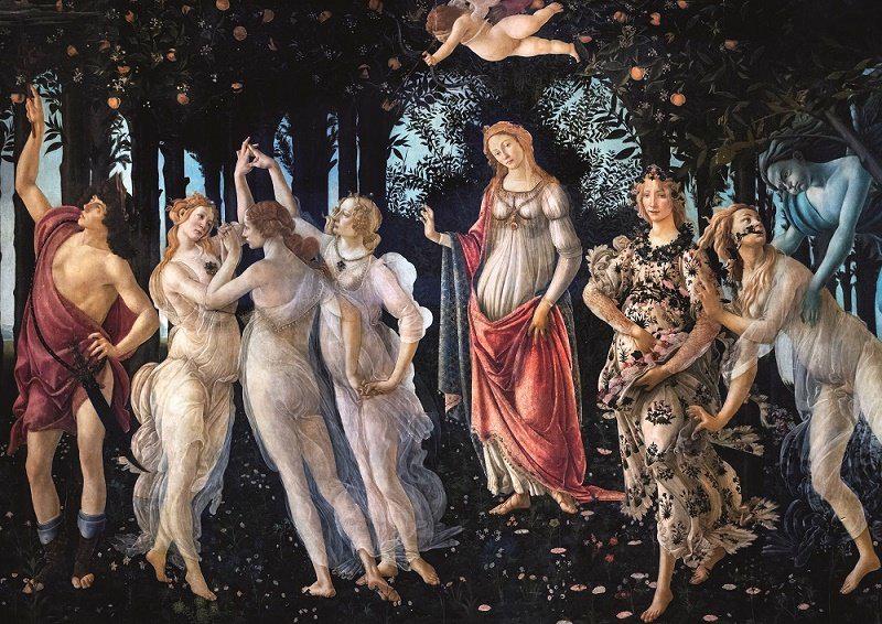 Puzzle Botticelli: La primavera