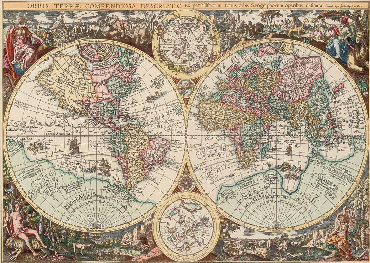 Puzzle Karta antičkog svijeta