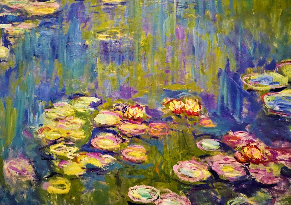 Puzzle Claude Monet: Lekná