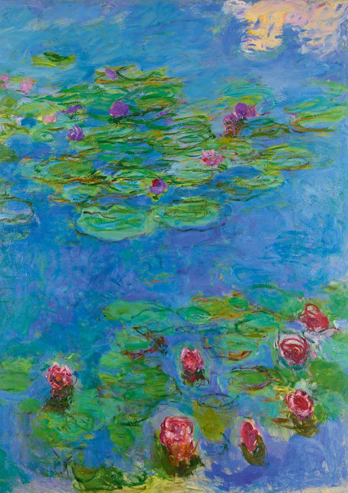 Puzzle Claude Monet - Water Lilies, 1917