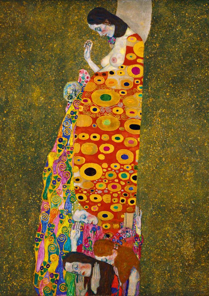 Puzzle Gustave Klimt: Hope, 1908