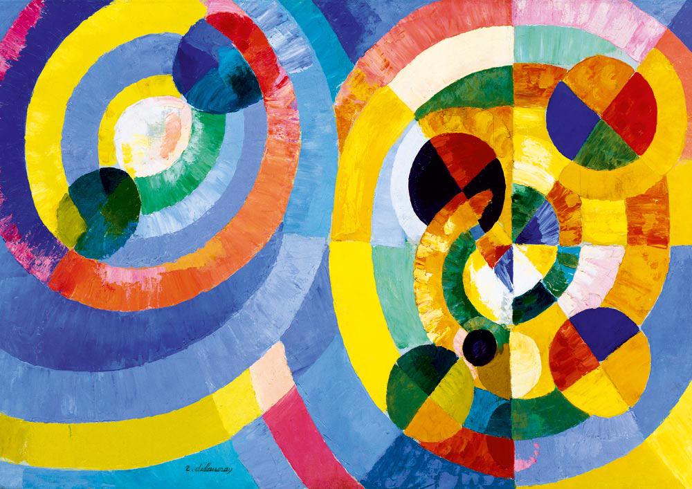 Puzzle Robert Delaunay - Circular Forms, 1930